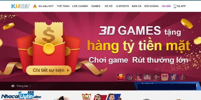 Trang chủ 35 Kubet - Top nhà cái uy tín nhất tại Việt Nam