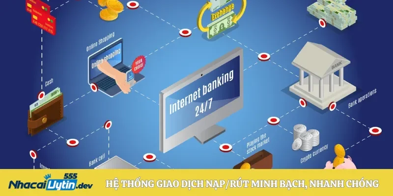 Trang chủ 24 Nhà cái uy tín có hệ thống giao dịch nạp rút tiền nhanh chóng